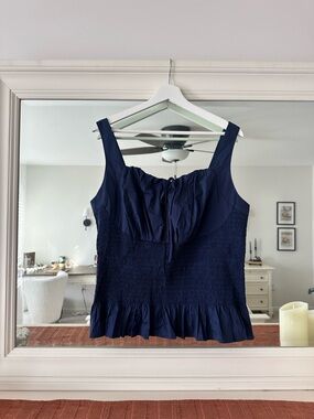 Venus Navy Top